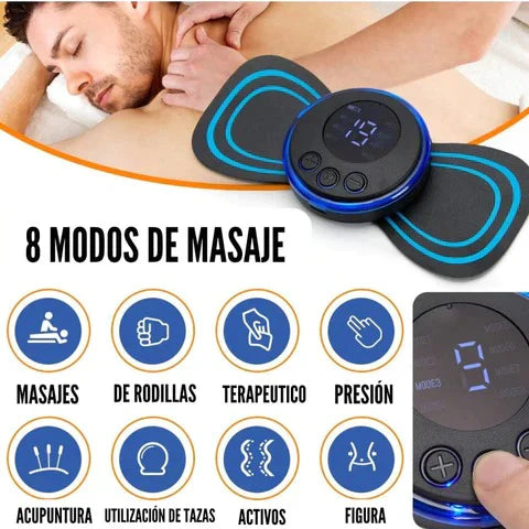 MASAJEADOR INTELIGENTE PORTÁTIL – Alivio Instantáneo Donde Vayas‼️😮‍💨